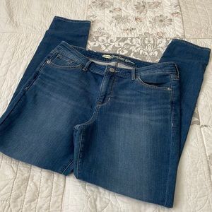 ON Rock Star Mid-Rise Skinny Stretch Blue Denim Jeans